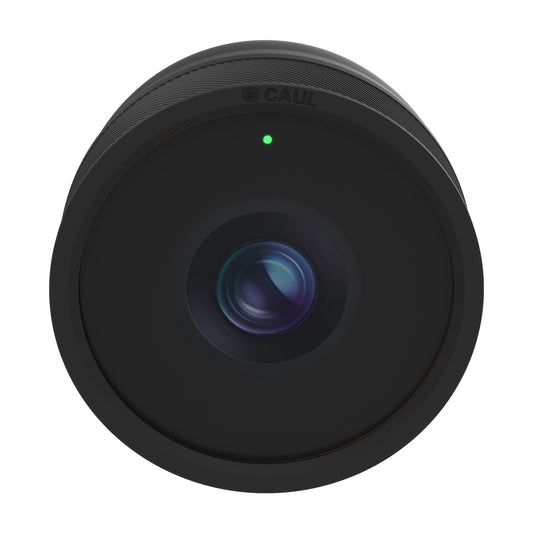 Caul Cover for Google Nest Cam Outdoor (Wired, 2nd Gen), Charcoal, front view
