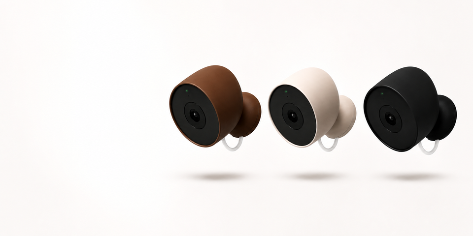 Silicone cover for Google Nest Cam Outdoor Wired 2nd Gen"