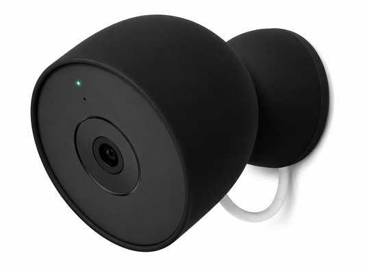 Caul Cover for Google Nest Cam Outdoor (Wired, 2nd Gen) — Charcoal